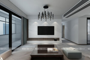 济宁中南珑悦高层 138平米 四居室 现代简约风格设计方案