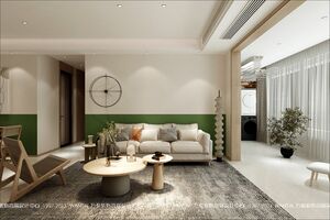 济宁太白国风104平现代简约风格装修效果图——明朗且文艺的家居生活